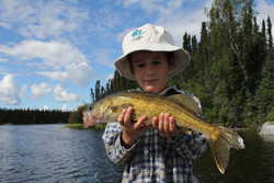 Noah Dunlop looking for lunch!