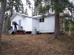 Cabin on Campbell lake
